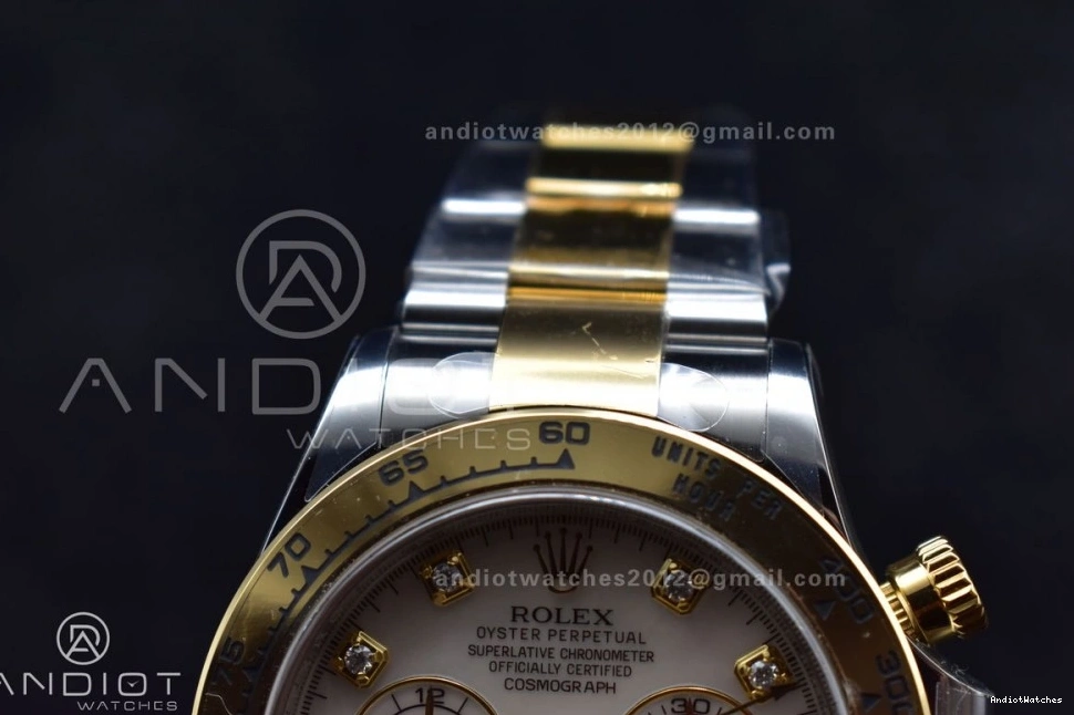 Bracelet Pearl SS Daytona 1:1 740 Best V Diamond on Clean YG 116503 Edition Of Mother Durable White SA4130 Dial 0125